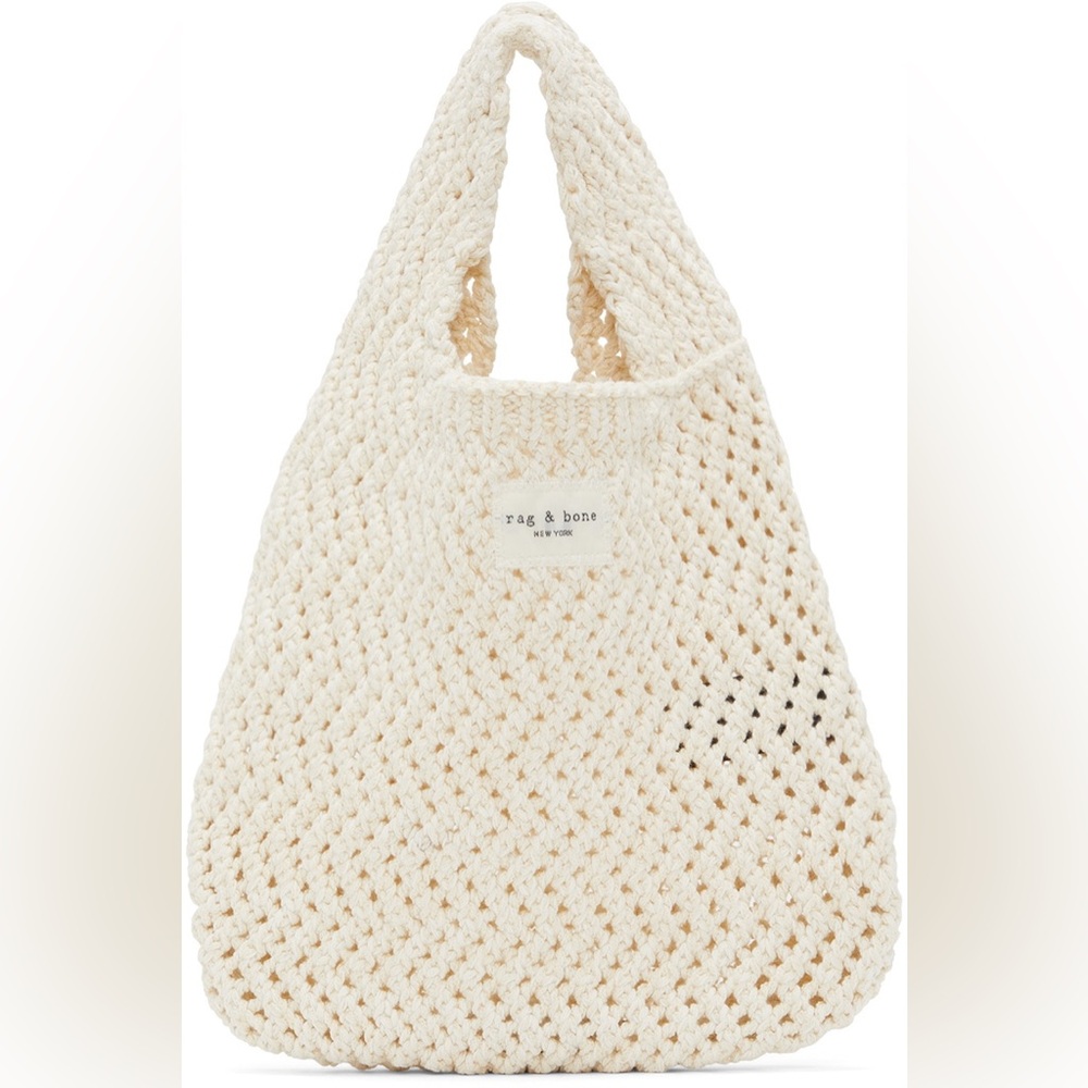 rag & bone Off-White Mini Addison Shopper Bag